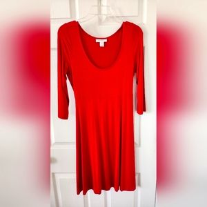 Motherhood Maternity Red Dress